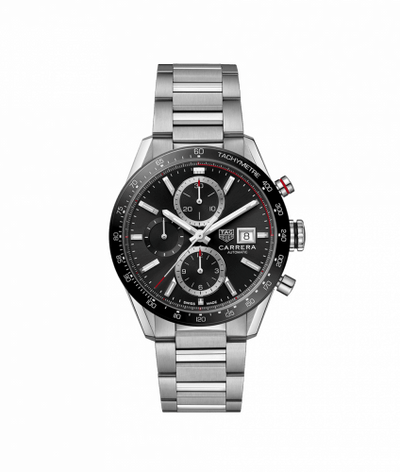 Uhrenbeweger für Uhr TAG Heuer Carrera Carrera Calibre 16 41 Stainless Steel / Black / Bracelet