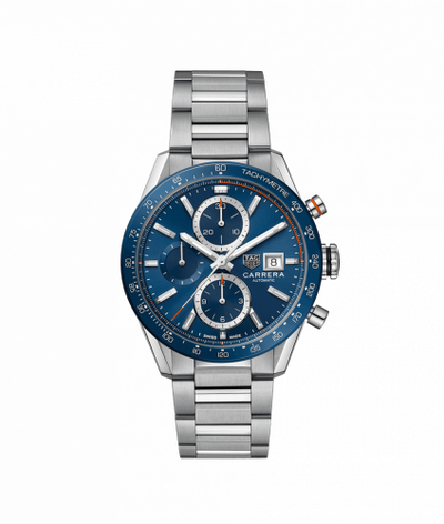 Uhrenbeweger für Uhr TAG Heuer Carrera Carrera Calibre 16 41 Stainless Steel / Blue / Bracelet