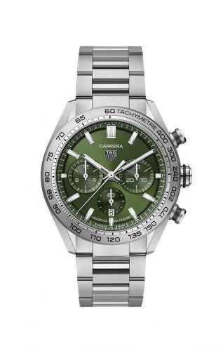 Uhrenbeweger für Uhr TAG Heuer Carrera Carrera Calibre Heuer 02 44 Stainless Steel / Green