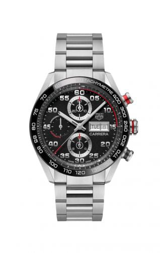 Uhrenbeweger für Uhr TAG Heuer Carrera Carrera Calibre 16 44 Stainless Steel / Black / Bracelet