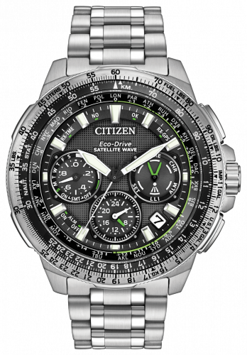 Remontoir à montres pour montre Citizen ProMaster Navihawk GPS Stainless Steel / Noire / Bracelet
