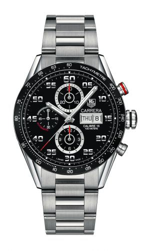 Uhrenbeweger für Uhr TAG Heuer Carrera Carrera Calibre 16 Day Date 43 Stainless Steel / Black / Bracelet