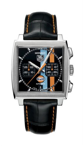 Uhrenbeweger für Uhr TAG Heuer Monaco Monaco Calibre 17 Gulf Black