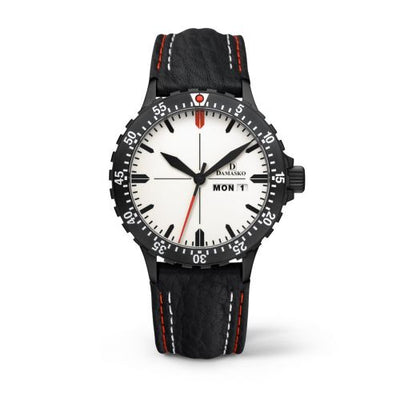 Remontoir à montres pour montre Damasko Three-hand Models DA 45 Noire
