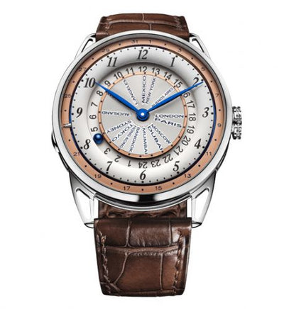 Remontoir à montres pour montre De Bethune DB25 DB25 World Traveller Or Blanc