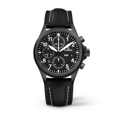 Remontoir à montres pour montre Damasko Chronographs DC 56 Si Noire