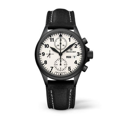 Remontoir à montres pour montre Damasko Chronographs DC 57 Noire