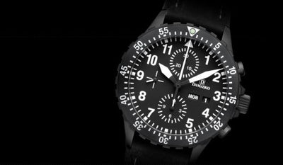 Remontoir à montres pour montre Damasko Chronographs DC 66 Noire