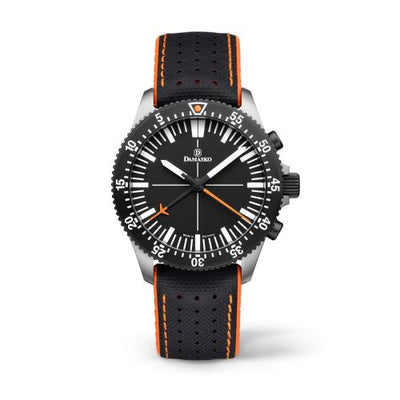 Remontoir à montres pour montre Damasko Chronographs DC80 Orange Bicolour