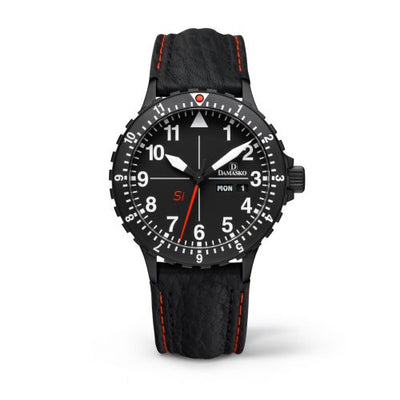 Remontoir à montres pour montre Damasko Three-hand Models DK 10 Noire