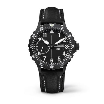 Remontoir à montres pour montre Damasko Three-hand Models DK 14 Noire