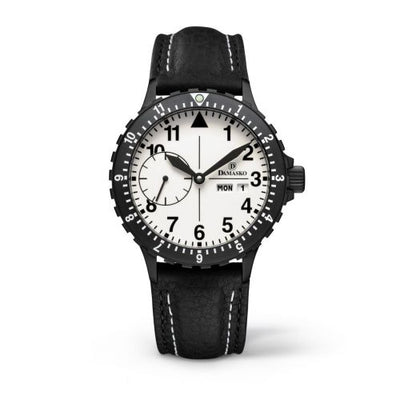 Remontoir à montres pour montre Damasko Three-hand Models DK 15 Noire