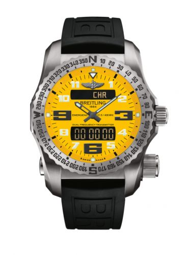 Remontoir à montres pour montre Breitling Emergency Emergency II Titanium / Yellow / Rubber / Folding