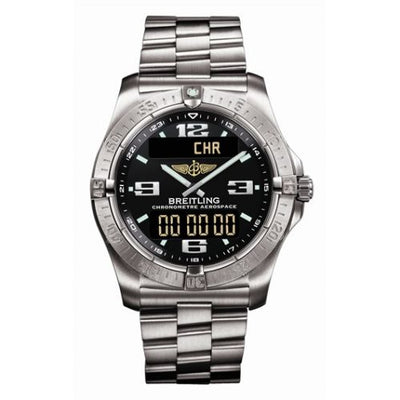 Watch Winder for watch Breitling Aerospace Aerospace Black / Bracelet