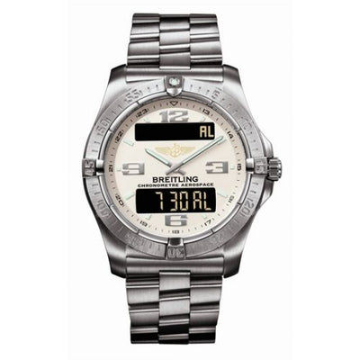 Watch Winder for watch Breitling Aerospace Aerospace Silver / Bracelet