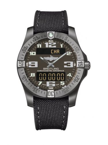 Remontoir à montres pour montre Breitling Aerospace Aerospace Evo Titanium / Gris / Military / Pin