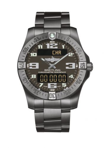 Remontoir à montres pour montre Breitling Aerospace Aerospace Evo Titanium / Gris / Bracelet