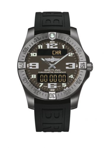 Remontoir à montres pour montre Breitling Aerospace Aerospace Evo Titanium / Gris / Rubber / Pin