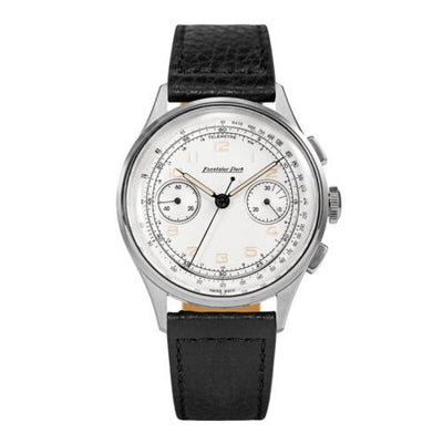 Remontoir à montres pour montre Excelsior Park Chronograph Chronograph Stainless Steel / Blanc / Noire Matte