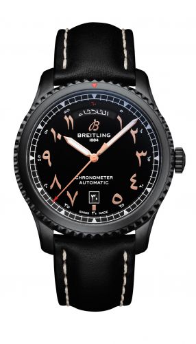 Watch Winder for watch Breitling Aviatior 8 Aviator 8 Automatic Day & Date 41 Blacksteel / Etihad