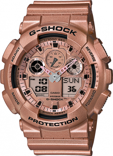 Watch Winder for watch Casio G-Shock GA-100 GA-100GD-9A Rose Gold