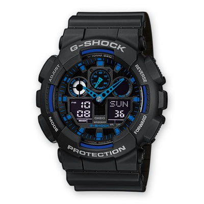 Watch Winder for watch Casio G-Shock GA-100 GA-100-1A2 Black Blue