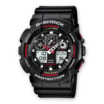 Watch Winder for watch Casio G-Shock GA-100 GA-100-1A4 Black Red