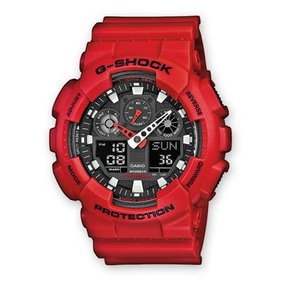 Watch Winder for watch Casio G-Shock GA-100 GA-100B-4A Red