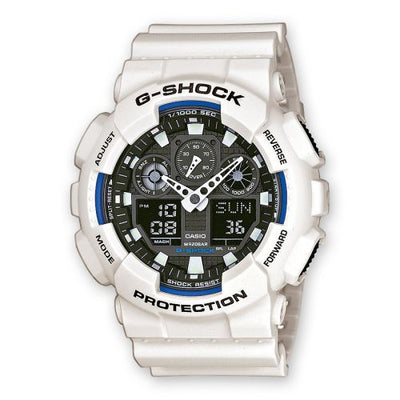 Watch Winder for watch Casio G-Shock GA-100 GA-100B-7A White Blue