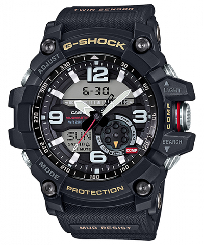 Watch Winder for watch Casio Mudmaster G-Shock Mudmaster Twin Sensor Black / Black