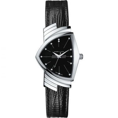 Remontoir à montres pour montre Hamilton Ventura Ventura Gents Stainless Steel / Noire