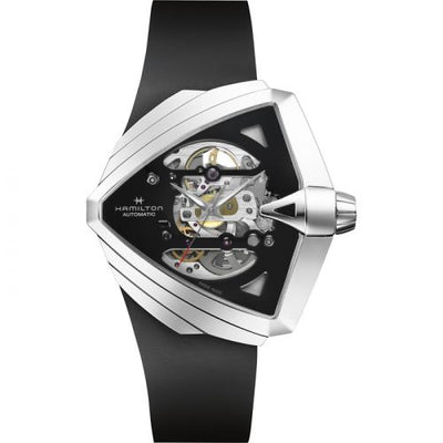 Remontoir à montres pour montre Hamilton Ventura Ventura XXL Auto Stainless Steel / Noire