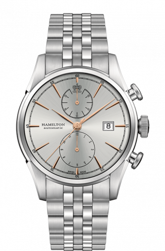 Remontoir à montres pour montre Hamilton American Classic Spirity of Liberty Chronograph Automatic Or Bracelet
