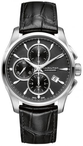 Remontoir à montres pour montre Hamilton Jazzmaster Jazzmaster Automatic Chronograph 42mm Noire Dial