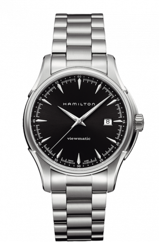 Remontoir à montres pour montre Hamilton Jazzmaster Jazzmaster Viewmatic 40mm Noire / Bracelet