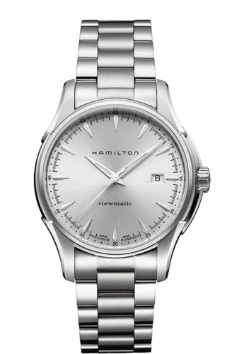 Remontoir à montres pour montre Hamilton Jazzmaster Jazzmaster Viewmatic 40mm Argent / Bracelet