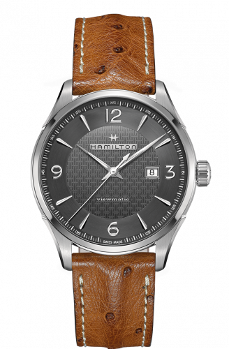 Remontoir à montres pour montre Hamilton Jazzmaster Jazzmaster Viewmatic Automatic Steel / Gris