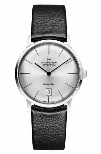 Remontoir à montres pour montre Hamilton American Classic Intra-Matic 38 Stainless Steel / Argent