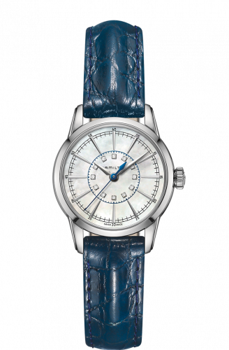 Remontoir à montres pour montre Hamilton American Classic Railroad Lady Quartz Steel / MOP