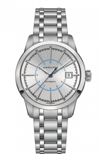 Remontoir à montres pour montre Hamilton American Classic Railroad Automatic Steel / Argent / Bracelet