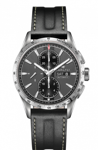 Remontoir à montres pour montre Hamilton Broadway Broadway Automatic Chronograph Steel / Gris