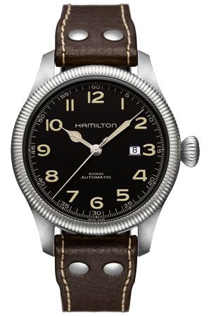 Remontoir à montres pour montre Hamilton Khaki Field Khaki Pioneer Auto Noire