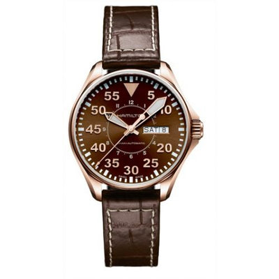 Remontoir à montres pour montre Hamilton Khaki Aviation Khaki Aviation Pilot PVD Or