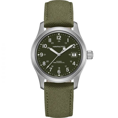 Remontoir à montres pour montre Hamilton Khaki Field Khaki Field Mechanical 38 Verte