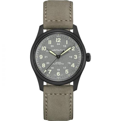 Remontoir à montres pour montre Hamilton Khaki Field Khaki Field Titanium Auto 38 / PVD