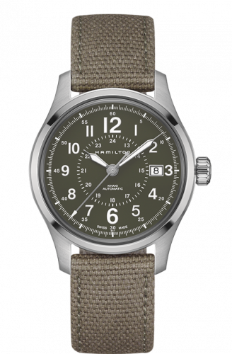 Remontoir à montres pour montre Hamilton Khaki Field Khaki Field Automatic 40mm Verte