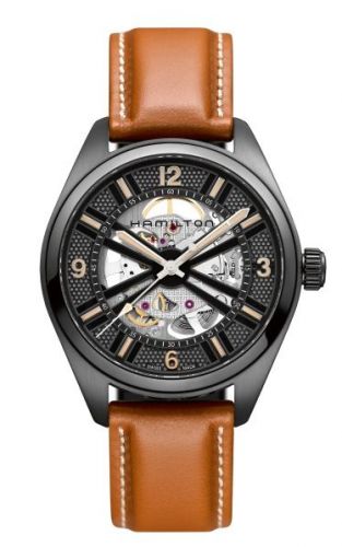 Remontoir à montres pour montre Hamilton Khaki Field Khaki Field Skeleton Auto PVD