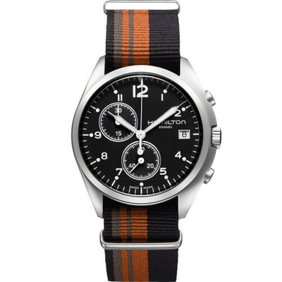 Remontoir à montres pour montre Hamilton Khaki Aviation Khaki Pilot Pioneer Chrono Quartz / NATO