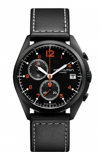 Remontoir à montres pour montre Hamilton Khaki Aviation Khaki Pilot Pioneer Chrono Quartz Volcano