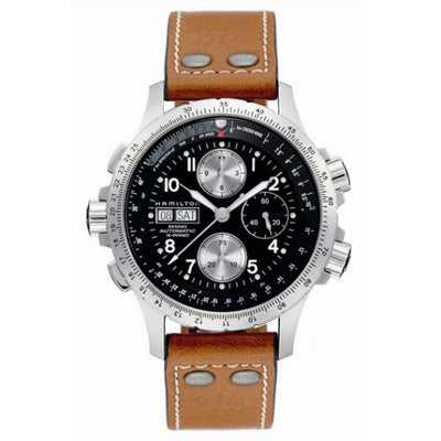 Remontoir à montres pour montre Hamilton Khaki Aviation Khaki Aviation X-Wind Noire